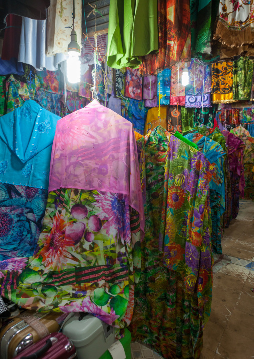 Clothes shops in the market, Woqooyi Galbeed region, Hargeisa, Somaliland