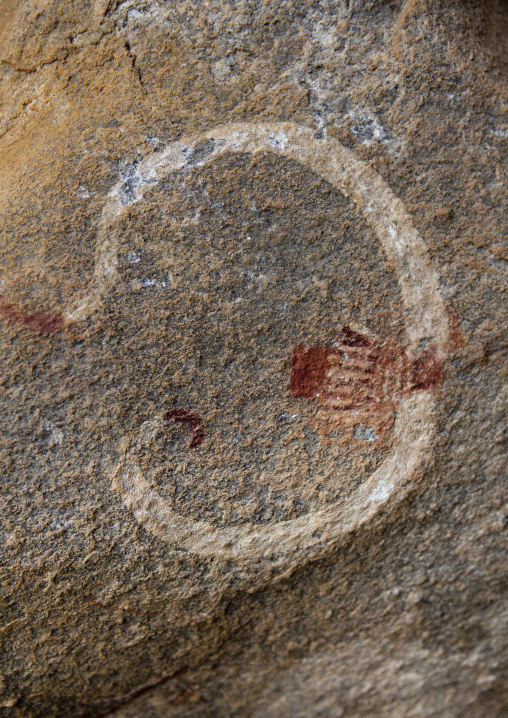 Laas Geel Rock Art Caves, Paintings Depicting Cows, Hargeisa, Somaliland