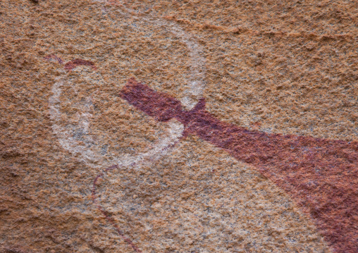 Laas geel rock art caves with paintings depicting cows, Woqooyi Galbeed region, Hargeisa, Somaliland