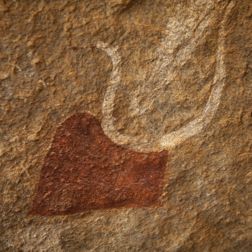 Laas Geel Rock Art Caves, Paintings Depicting Cows, Hargeisa, Somaliland