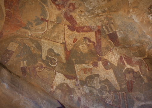 Laas Geel Rock Art Caves, Paintings Depicting Cows, Hargeisa, Somaliland