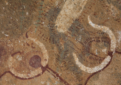 Laas Geel Rock Art Caves, Paintings Depicting Cows, Hargeisa, Somaliland