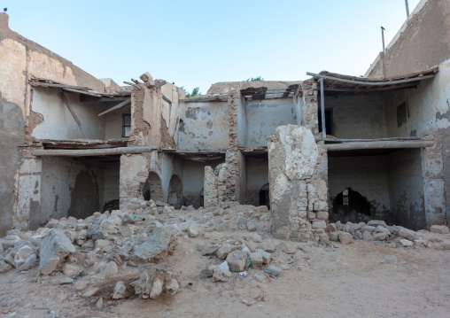 Ruis of a former ottoman empire house, North-Western province, Berbera, Somaliland