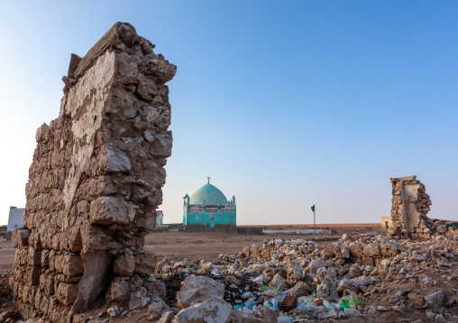 Old muslim grave with painted walls, Awdal region, Zeila, Somaliland