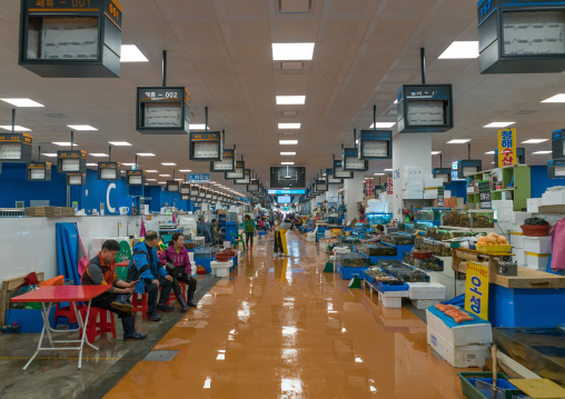 New area of noryangjin fisheries wholesale market, National capital area, Seoul, South korea