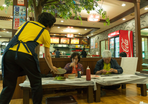 Restaurant in noryangjin fisheries wholesale market, National capital area, Seoul, South korea