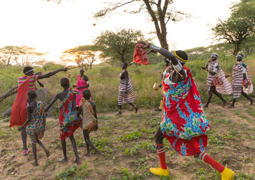 Larim tribe bride during a forced marriage ceremony, Boya Mountains, Imatong, South Sudan