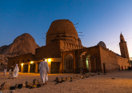 Khatmiyah mosque and the tomb of Hassan al Mirghani at the base of the Taka mountains, Kassala State, Kassala, Sudan