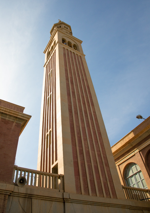 Campanile of st Matthew cathedral built by italian architects, Khartoum State, Khartoum, Sudan