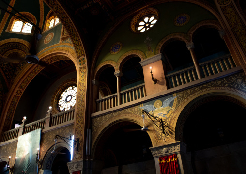 Interior of St Matthew cathedral built by italian architects, Khartoum State, Khartoum, Sudan