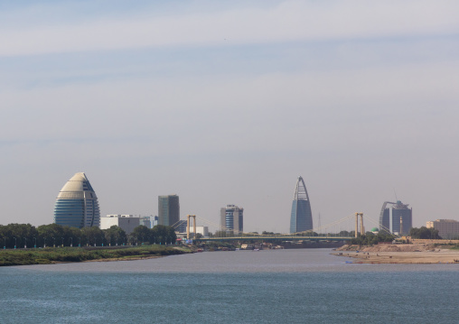 Cityscape of the modern area, Khartoum State, Khartoum, Sudan