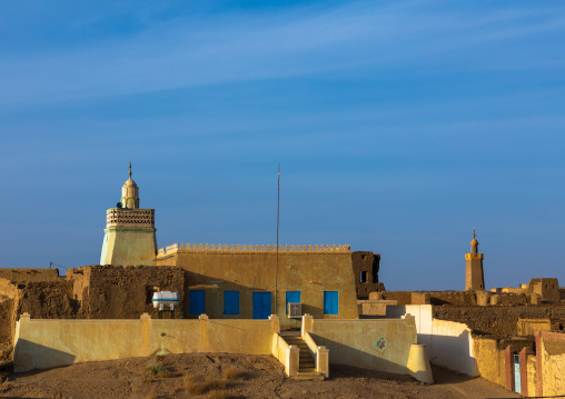 View of the village, Northern State, Al-Khandaq, Sudan