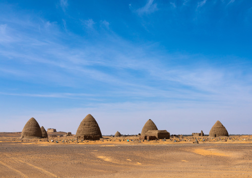 Beehive tombs, Nubia, Old Dongola, Sudan