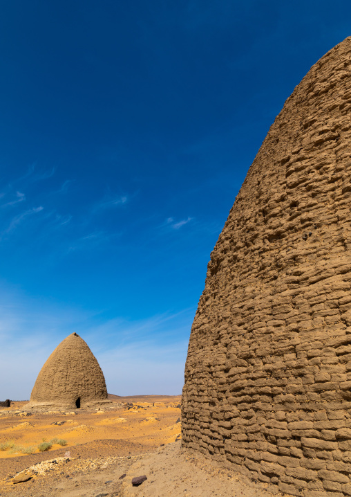 Beehive tombs, Nubia, Old Dongola, Sudan