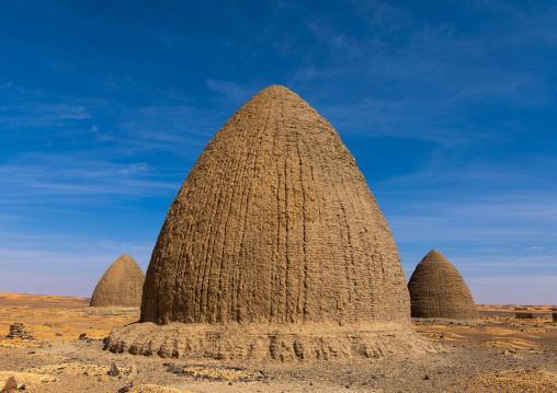 Beehive tombs, Nubia, Old Dongola, Sudan