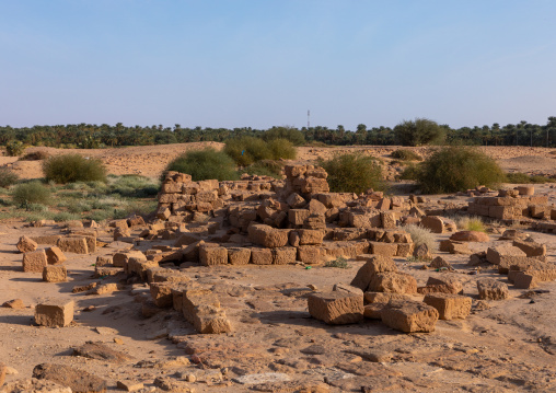 Amun temple at jebel Barkal, Northern State, Karima, Sudan