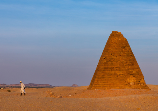 The meroitic pyramids of jebel Barkal, Northern State, Karima, Sudan