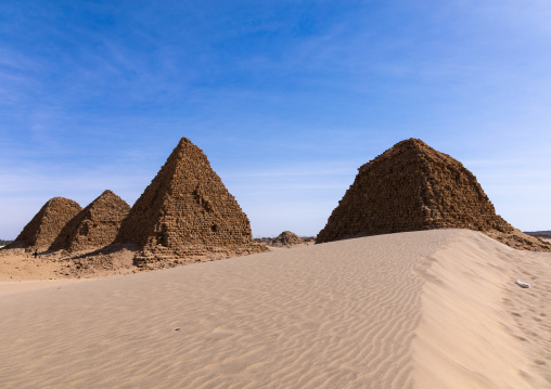 Royal pyramids of nubian kings, Northern State, Nuri, Sudan