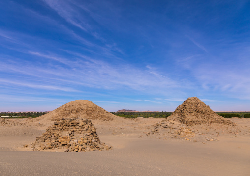 Royal pyramids of nubian kings, Northern State, Nuri, Sudan