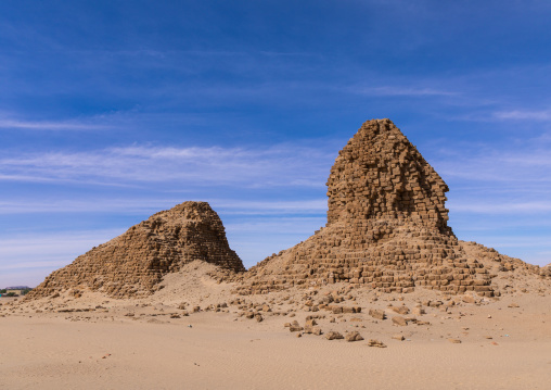 Royal pyramids of nubian kings, Northern State, Nuri, Sudan