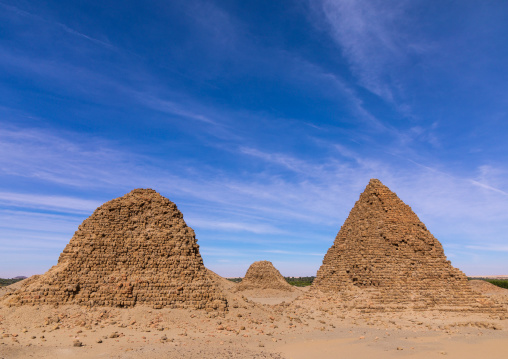 Royal pyramids of nubian kings, Northern State, Nuri, Sudan