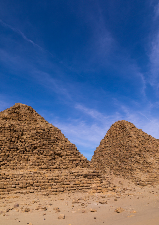 Royal pyramids of nubian kings, Northern State, Nuri, Sudan