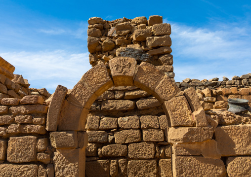 Occitan cross in al Ghazali christian monastery, Northern State, Wadi Abu Dom, Sudan