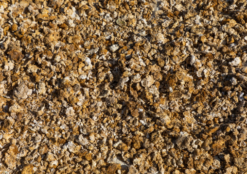 Salt collected in Atrun crater, Bayuda desert, Atrun, Sudan