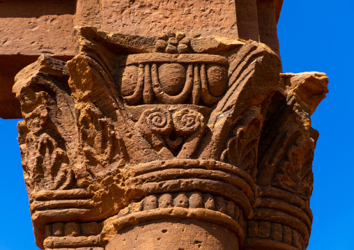 The roman kiosk column, Nubia, Naqa, Sudan