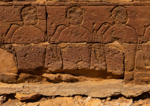 Lion temple of Apedemak relief, Nubia, Naqa, Sudan