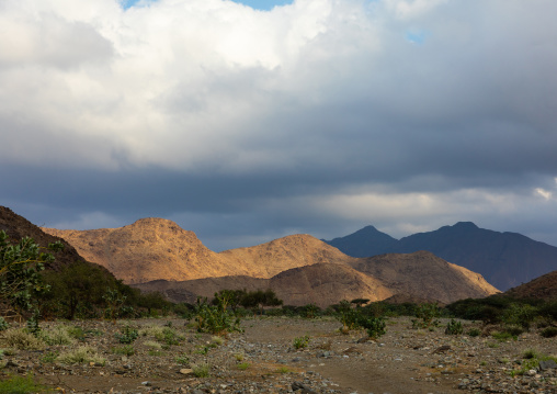 Mountainous landscape, Red Sea State, Suakin, Sudan