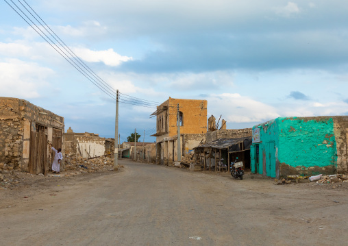 Old buildings on mainland, Red Sea State, Suakin, Sudan