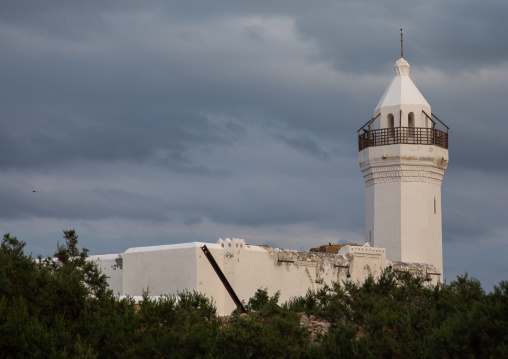 The renovated Shafai mosque, Red Sea State, Suakin, Sudan