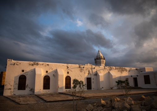 The renovated Shafai mosque, Red Sea State, Suakin, Sudan