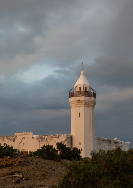 The renovated Shafai mosque, Red Sea State, Suakin, Sudan