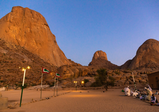 Khatmiyah mosque at the base of the Taka mountains, Kassala State, Kassala, Sudan