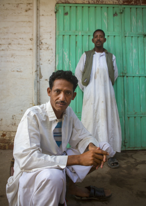 Sudan, Kassala State, Kassala, rashaida tribe men