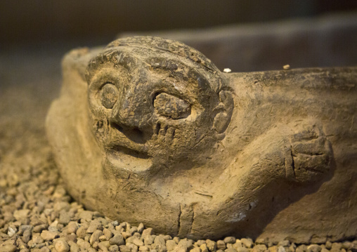 Sudan, Khartoum State, Khartoum, sculpture at the national museum of sudan