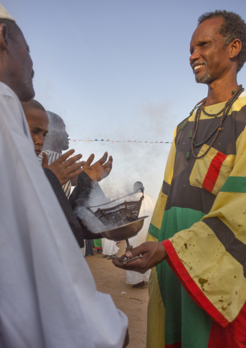 Sudan, Khartoum State, Khartoum, sufi whirling dervishes at omdurman sheikh hamad el nil tomb