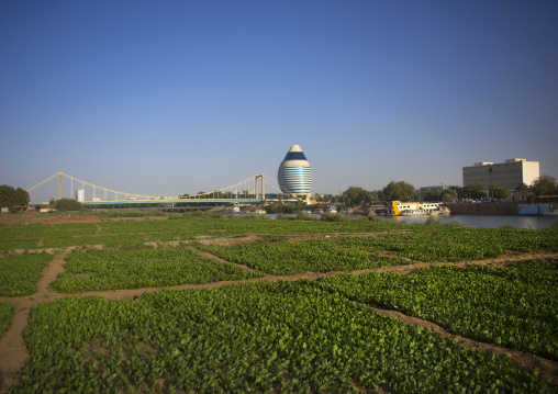 Sudan, Khartoum State, Khartoum, corinthia hotel on river nile