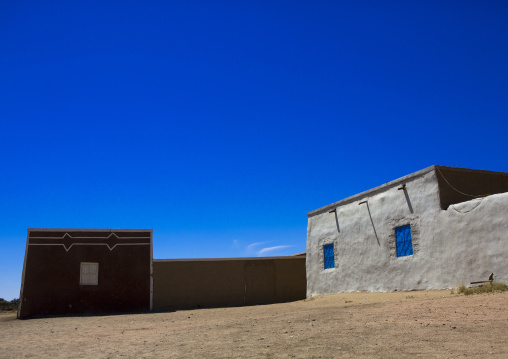 Sudan, Northern Province, Gunfal, traditional nubian architecture