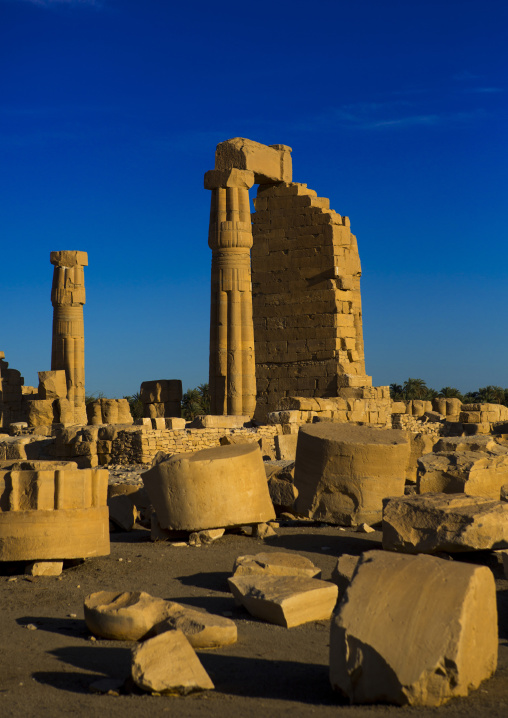 Sudan, Nubia, Soleb, the big soleb temple built by amenophis iii