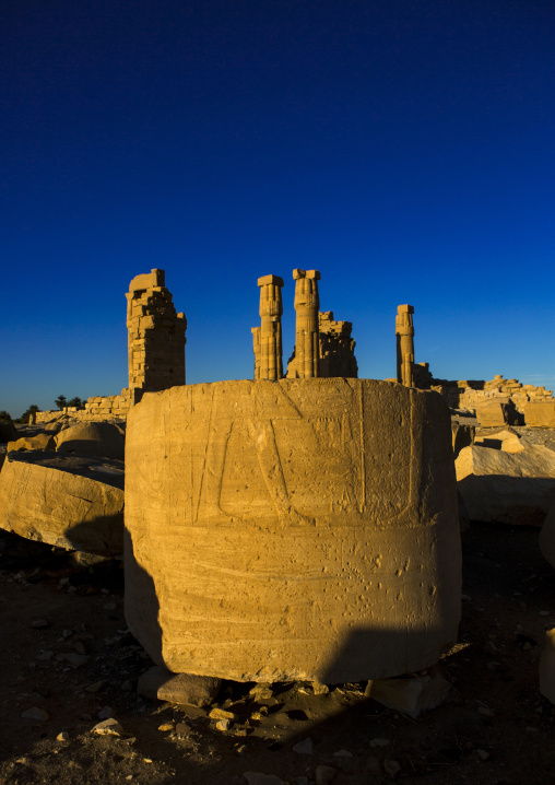 Sudan, Nubia, Soleb, the big soleb temple built by amenophis iii