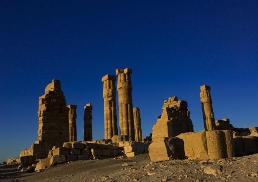 Sudan, Nubia, Soleb, the big soleb temple built by amenophis iii