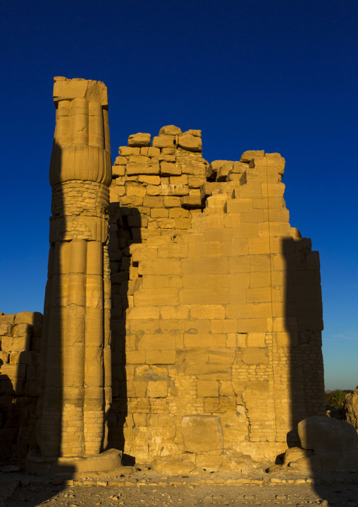 Sudan, Nubia, Soleb, the big soleb temple built by amenophis iii