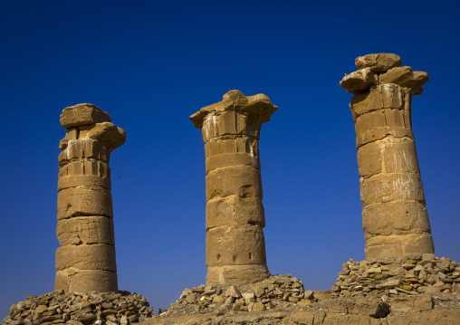 Sudan, Northern Province, Delgo, new kingdom fort and aten temple of sesebi built by amenophis iv