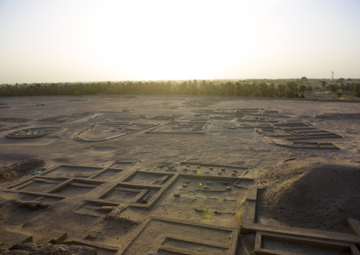 Sudan, Northern Province, Kerma, western deffufa ruins