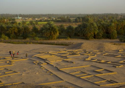 Sudan, Northern Province, Kerma, western deffufa ruins