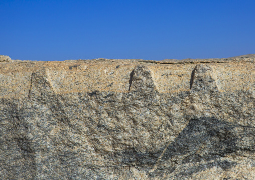 Sudan, Nubia, Tumbus, quarry in an arid area