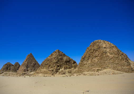 Sudan, Nubia, Nuri, royal pyramids of napata